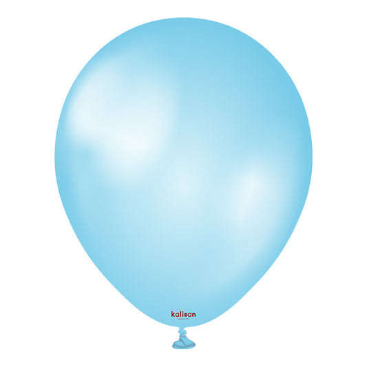 Pearl Sky Blue Latex Baloni