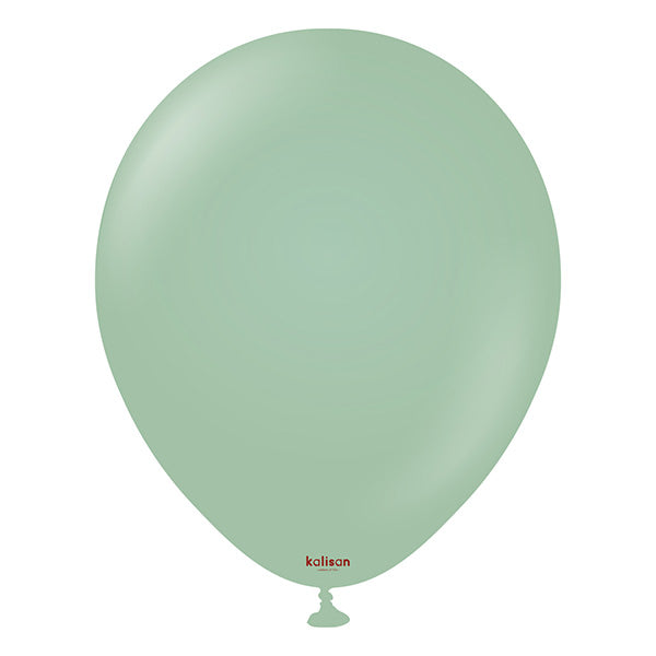 Retro Winter Green Latex Baloni