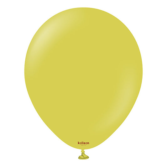 Retro Olive Latex Baloni