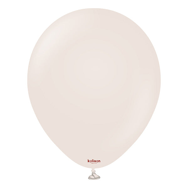 Retro White Sand Latex Baloni