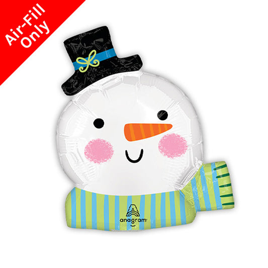 Minishape Ho Ho Ho Snowman Folija Balon