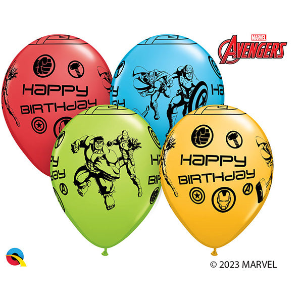 Marvel’s Avengers Birthday Latex Baloni