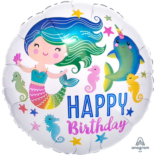 Sealife Happy Birthday Folija Balon