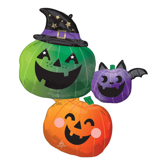 Fun & Spooky Pumpkins Folija Balon