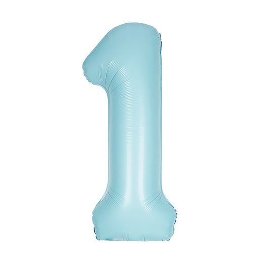Number 1 Blue Folija Balon