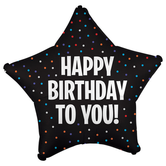 Silk Lustre Hbd Star Folija Balon