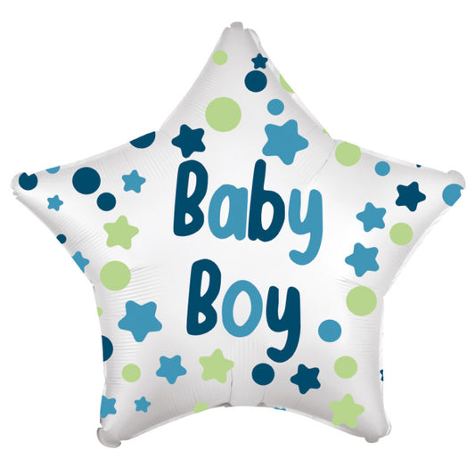 Baby Boy Star Folija Balon