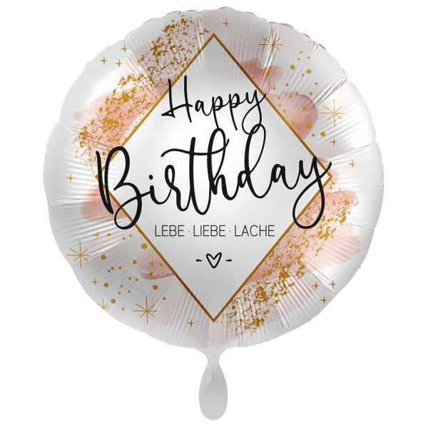 Smooth Watercolor Birthday Folija Balon