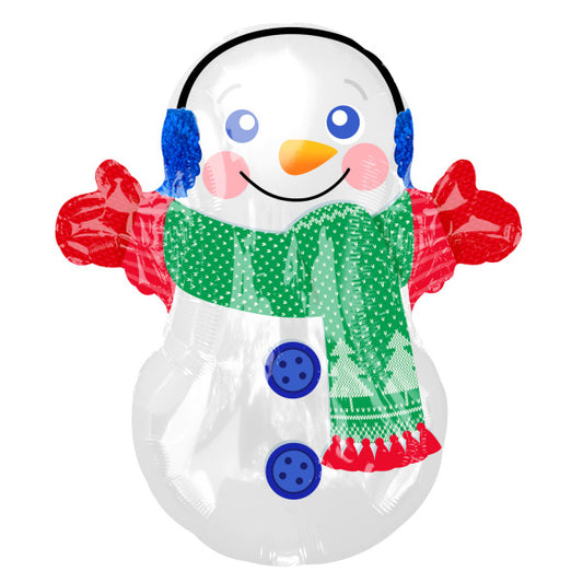 Snowman Folija Balon