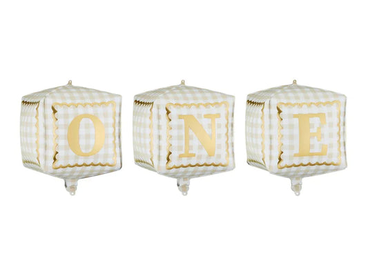 ONE folija baloni kocke