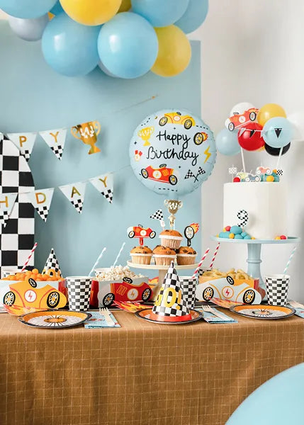 Happy Birthday folija balon “Cars”
