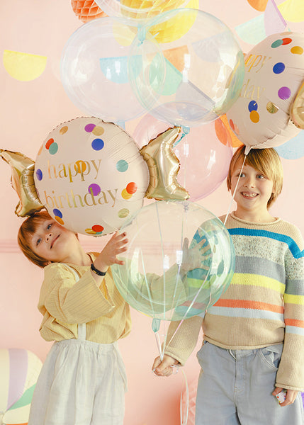 Happy Birthday folija balon “Candy”
