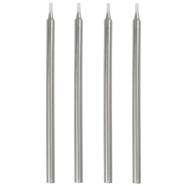 Srebrne svecice 12 cm
