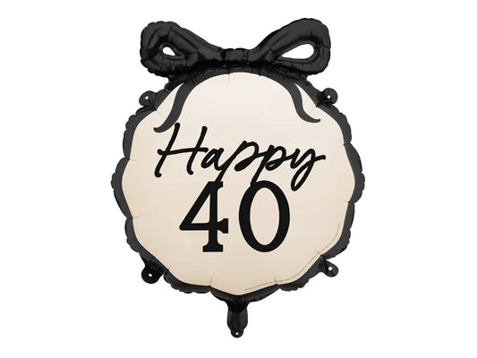 Folija balon sa natpisom „Happy&nbsp;40"&nbsp;