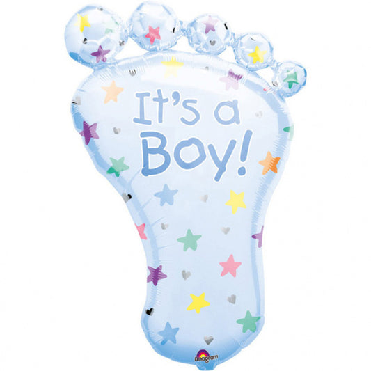 Foot Its A Boy Folija Balon