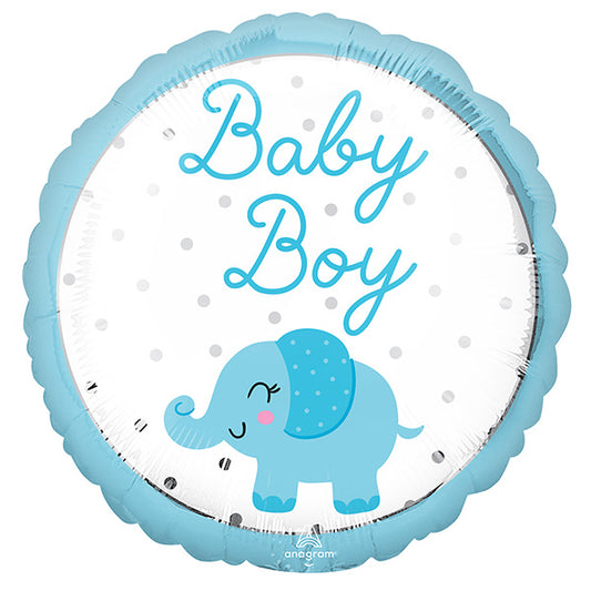 Baby Boy Elephant Folija Balon