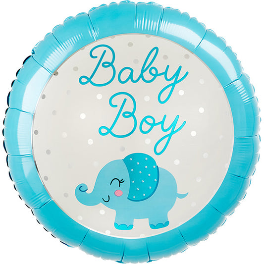 Baby Boy Elephant Folija Balon