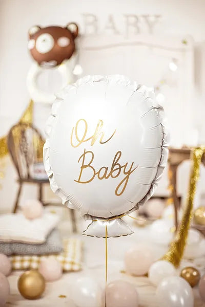 Folija balon „Oh Baby“ 53 × 69 cm