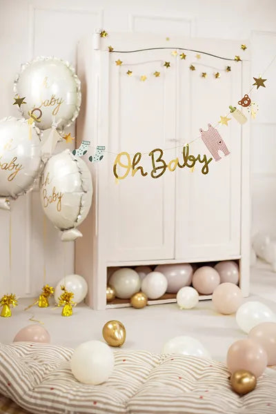 Folija balon „Oh Baby“ 53 × 69 cm