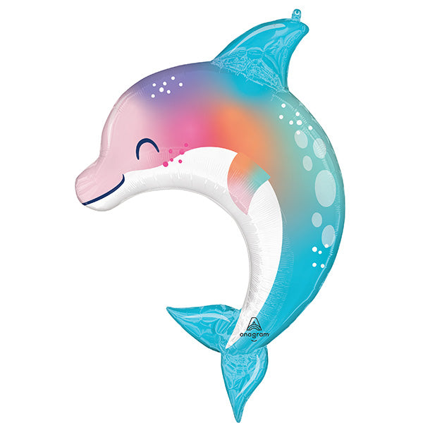 Under the Sea Dolphin Folija Balon