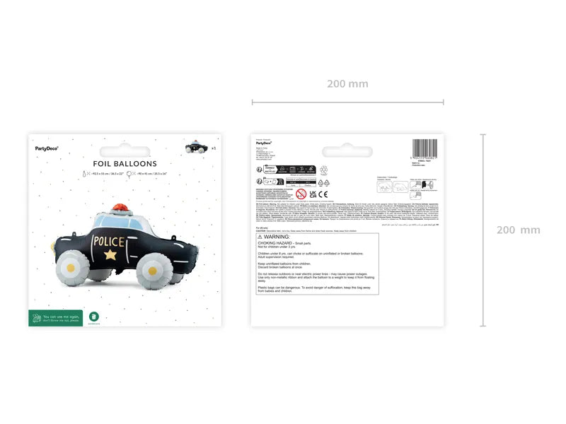 Folija Balon Policijski auto