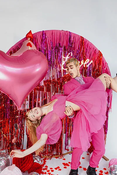 Ljubicasta party zavesa