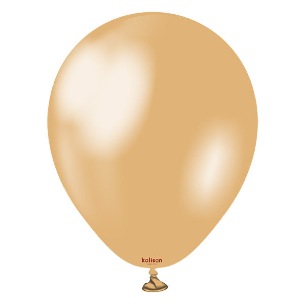 Metallic Gold baloni — zlatni latex baloni – Partyshop