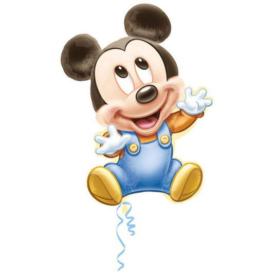 Supershape Mickey Baby Boy folija balon