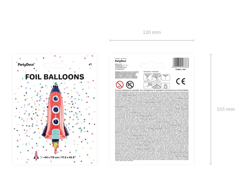 Folija balon raketa
