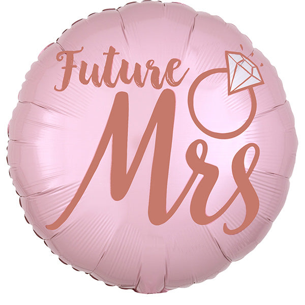 18” Foil Blush Wedding folija balon