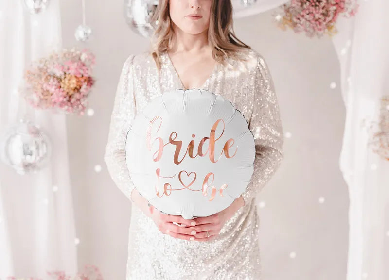 Bride To Be folija balon beli 45 cm j