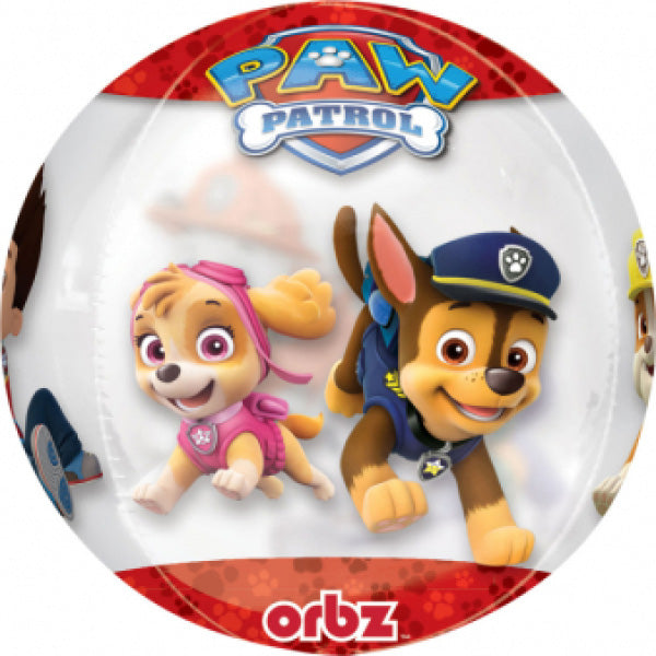 Paw Patrol Chase and Marshall folija balon