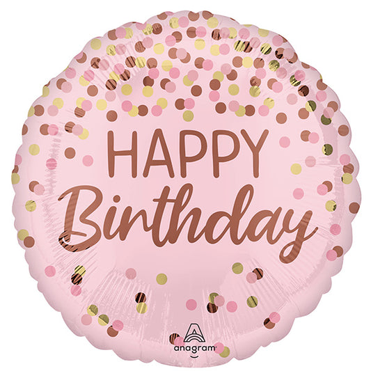Pretty Pink Birthday Folija Balon