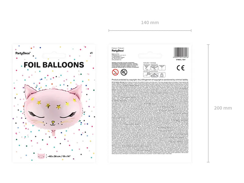 Folija balon mačka