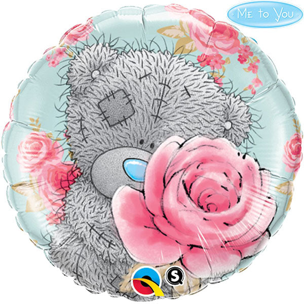 Tatty Teddy Birthday Roses folija balon