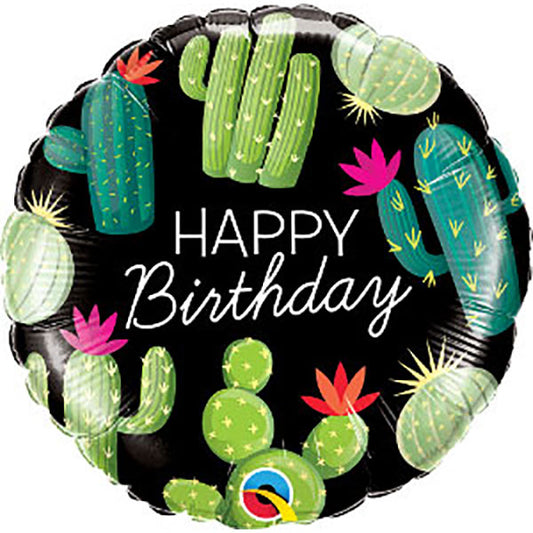 Birthday Cactuses Folija Balon