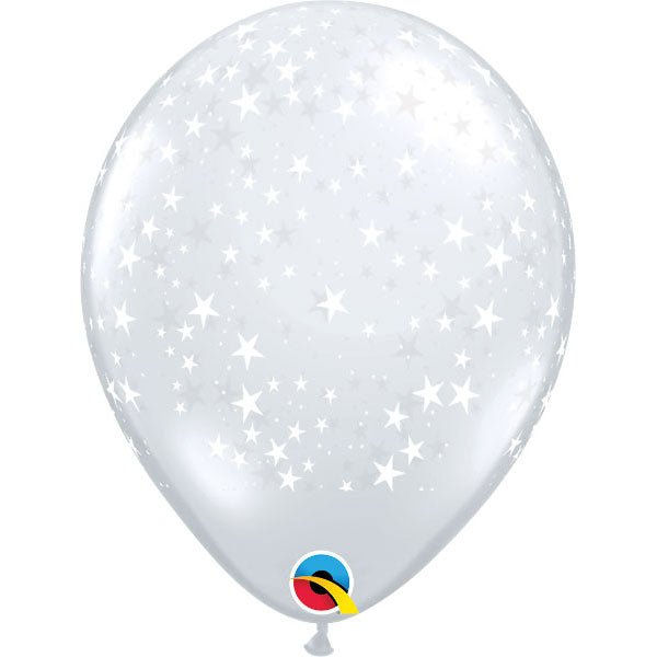 Stars Diamond Clear Folija Balon