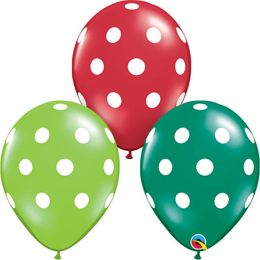 Big Polka Dots Latex Baloni