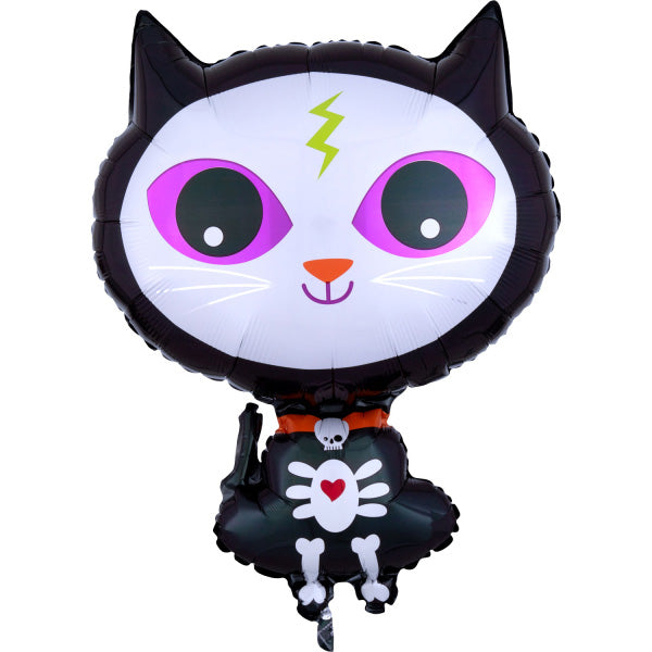 Shape Skelly Kitty Folija Balon