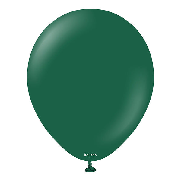 Standard Dark Green Latex Baloni