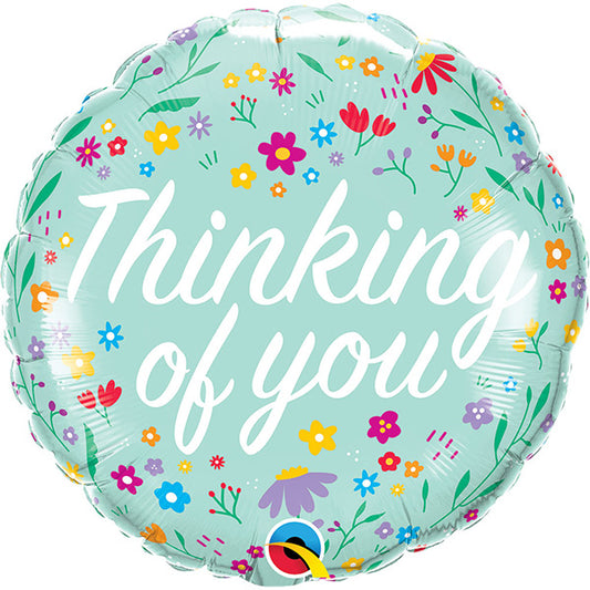 Thinking Of You Petite Floral Folija Balon