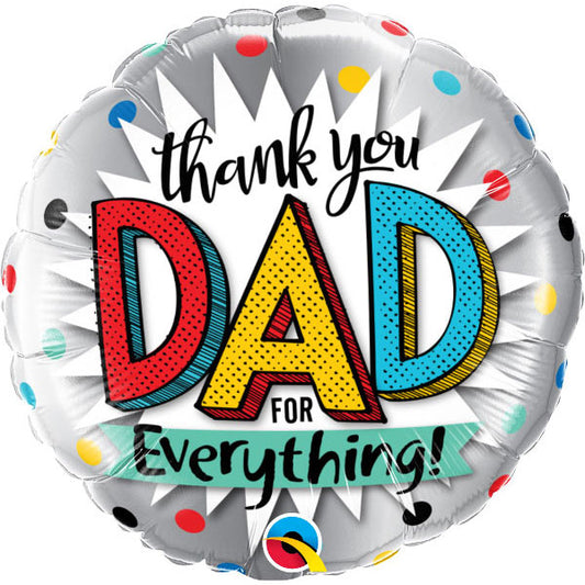 Thank You Dad For Everything Folija Balon