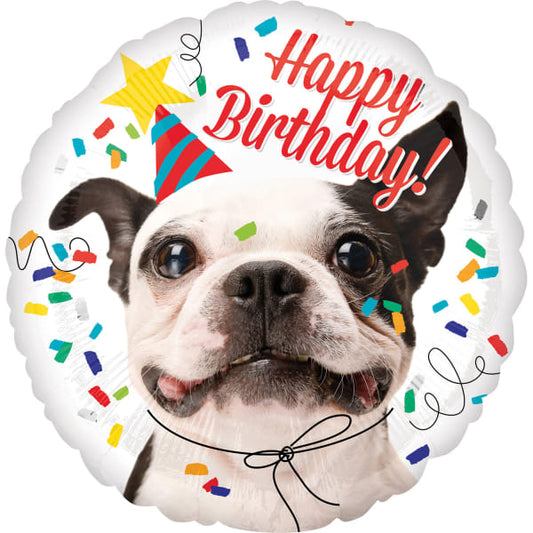 Happy Birthday Dog Folija Balon
