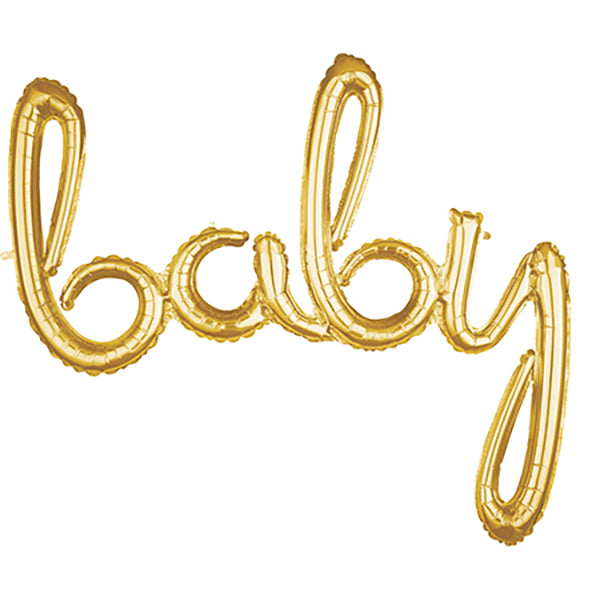 Baby Gold Folija Balon