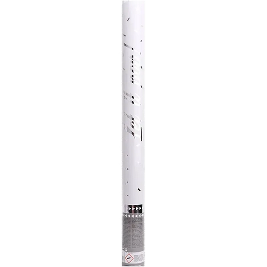 Confetti Cannon Silver 60 cm