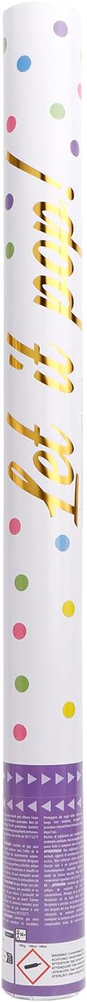 Ispaljive konfete sarene 60 cm