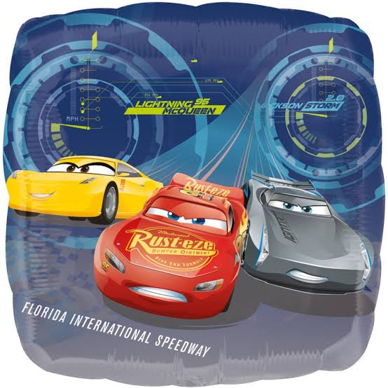 Cars 3 Lightning McQueen folija balon – 46 cm